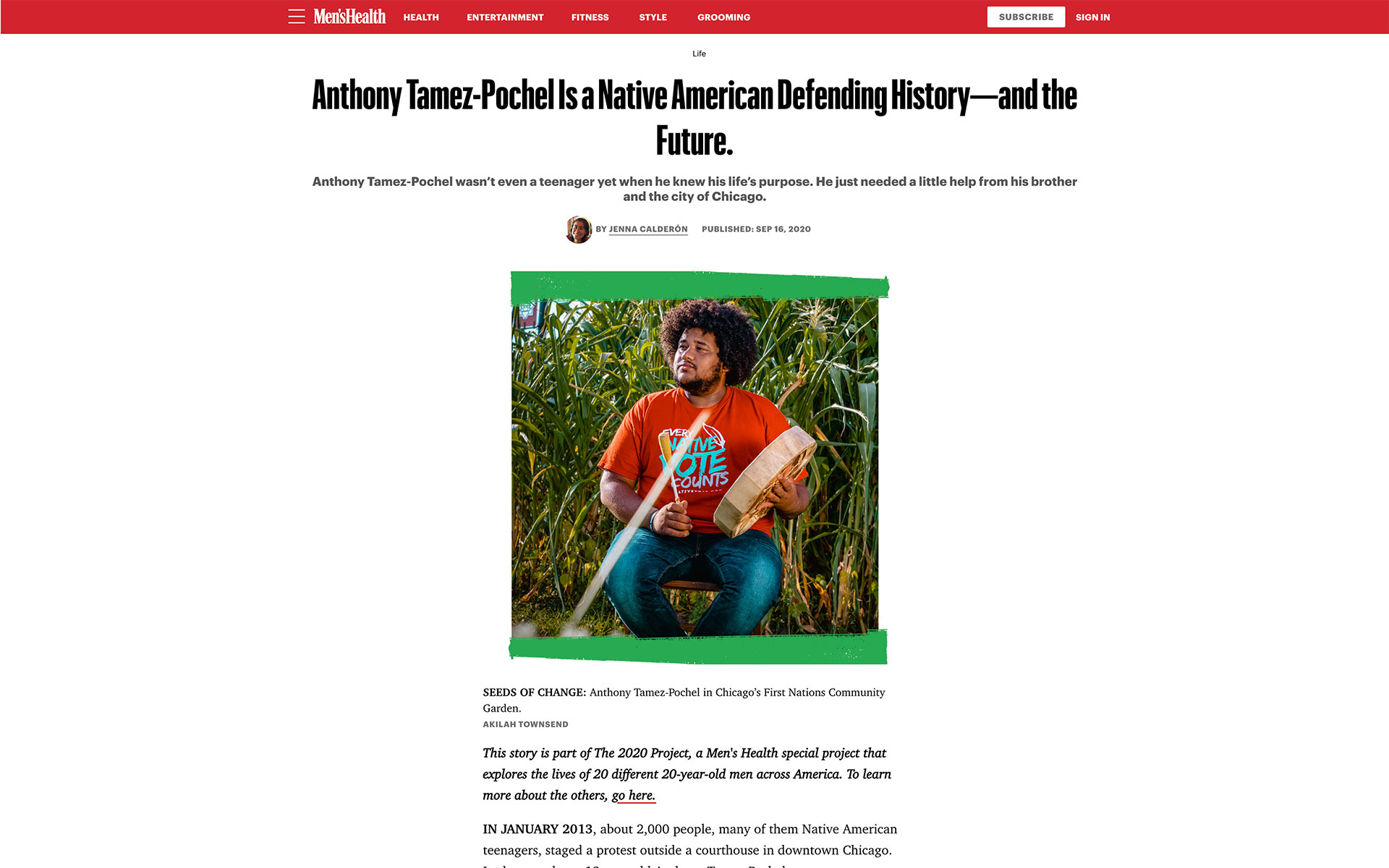 Anthony Pochel Tamez Chicago 17th Police District Council Member Campaign Empowering Communities for Public Safety ECPS Article Mens Health 2020