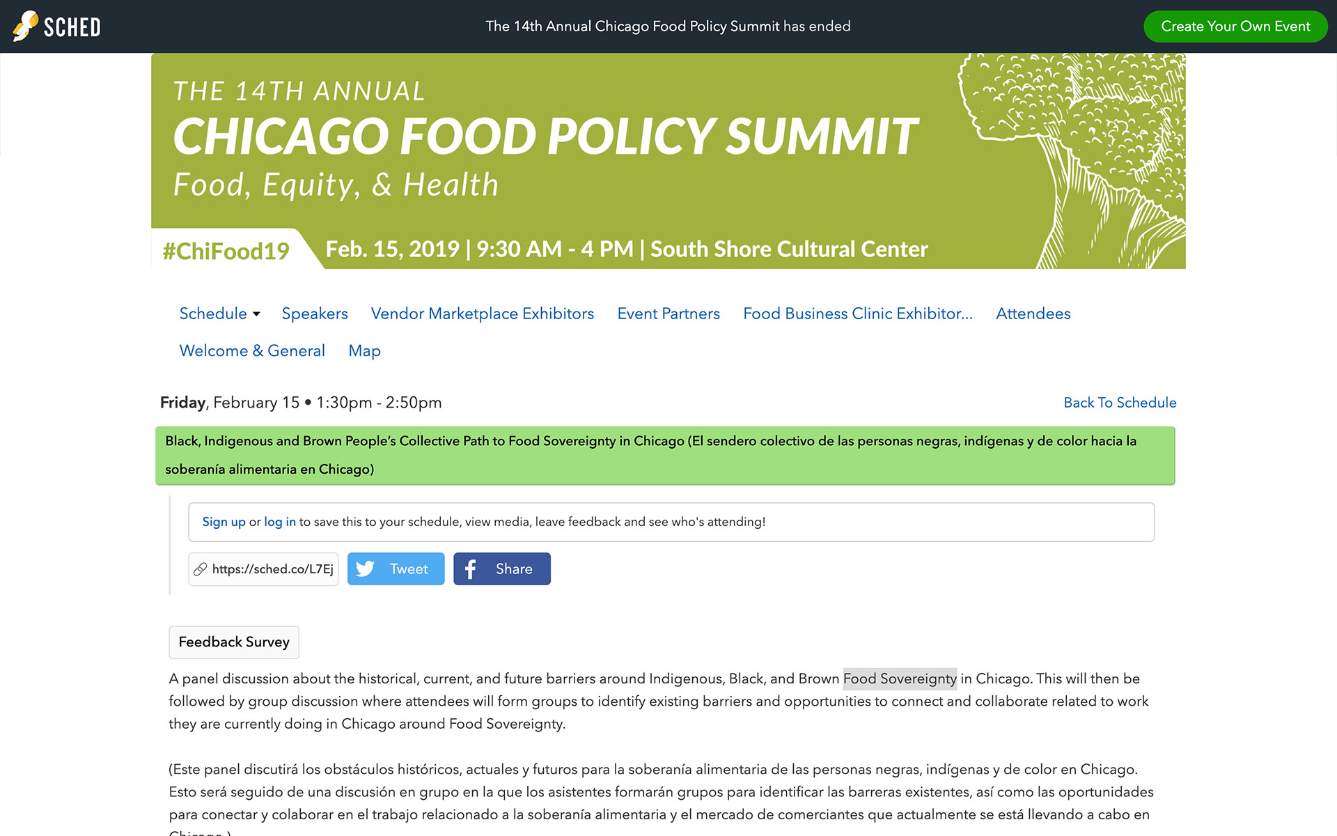 Anthony Pochel Tamez Chicago 17th Police District Council Member Campaign Empowering Communities for Public Safety ECPS Event Chicago Food Policy Summit 2019